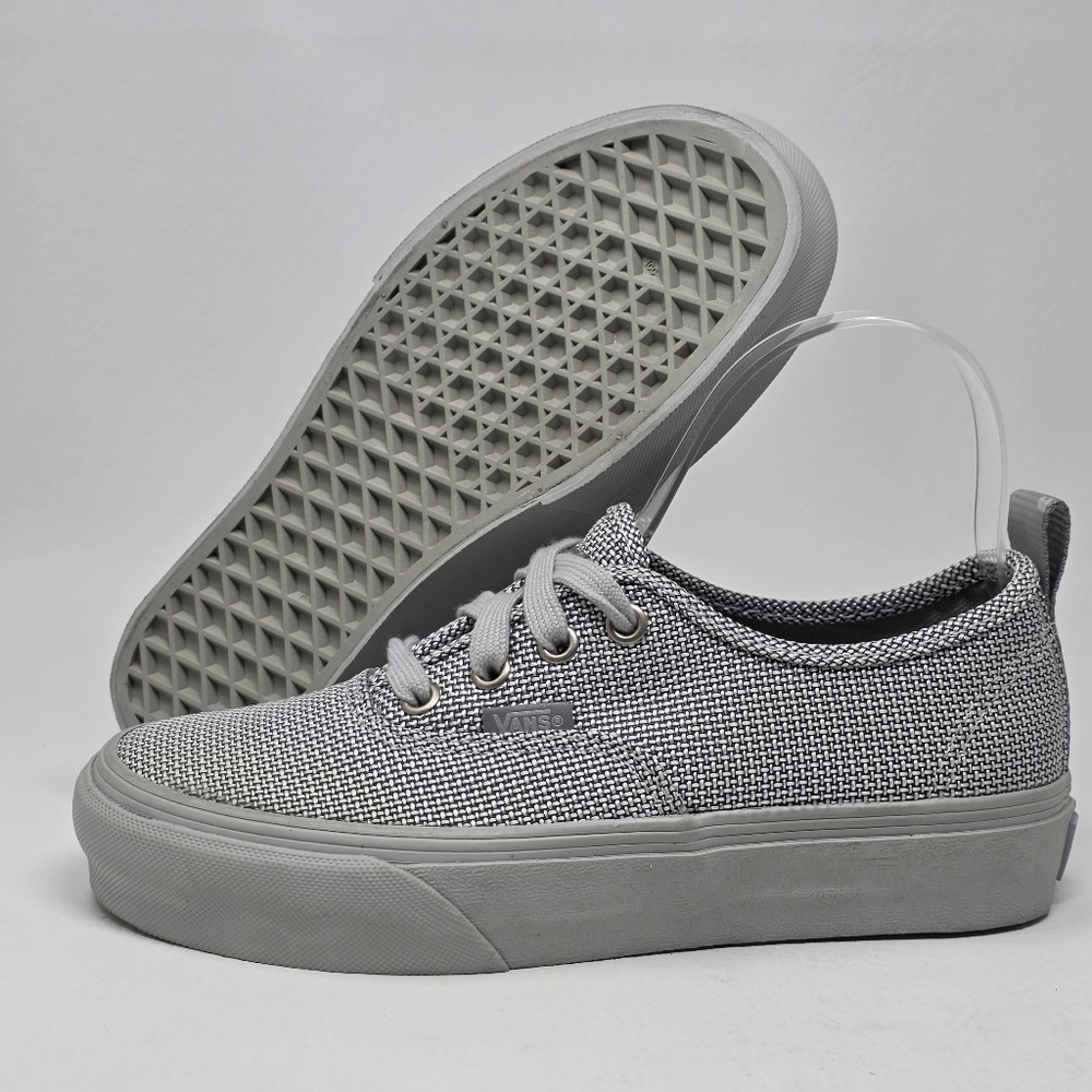 VANS KRINK x Vault Authentic VLT LX Medium Grey Shoes Size Men 4 Womens 5.5 New